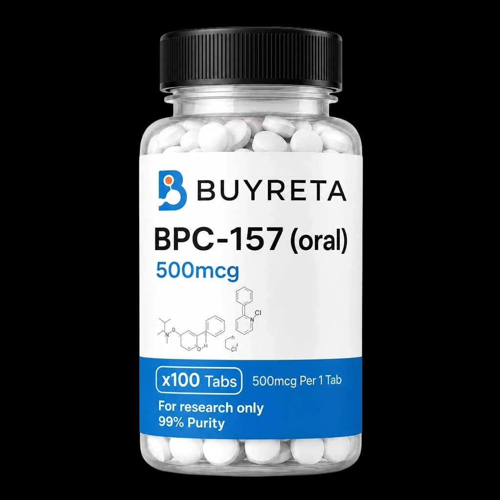 BPC-157 (Oral) research vial